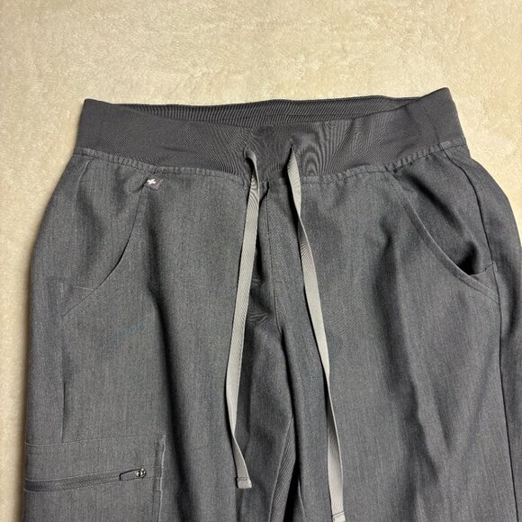 Figs Womens Zamora Jogger Scrub Pants Size XS/Petite Grey W18SW2005P - Picture 5 of 8